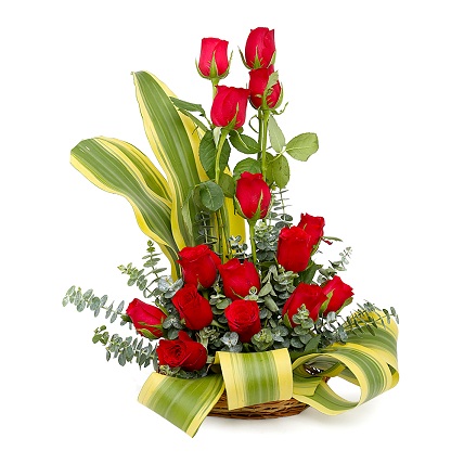 beautiful basket arrangement beautiful basket arrangement